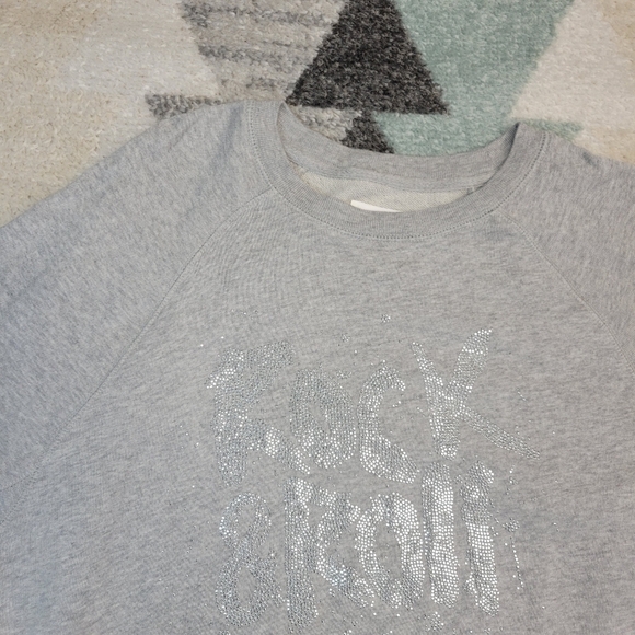 Zadig & Voltaire Gray Rock N Roll sweatshirt size small - Picture 4 of 6